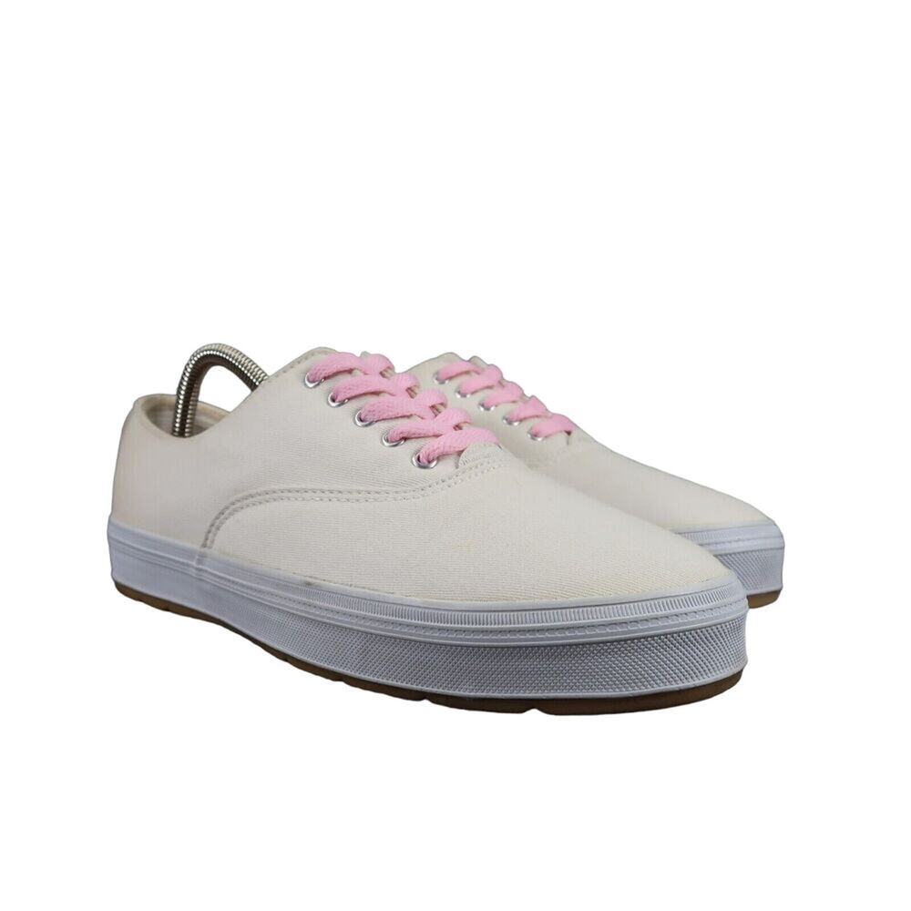 Keds Shoes Womens 9 Sneakers Casual Canvas Trainers Classic White Active Comfort